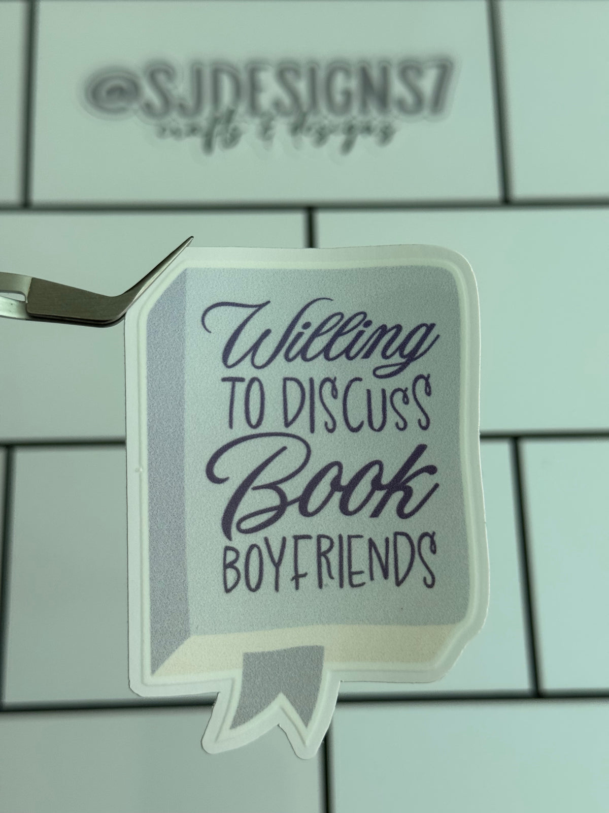 WILLING TO DISCUSS BOOK BOYFRIENDS