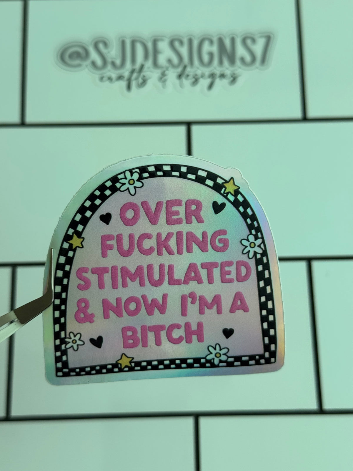 OVER FUCKING STIMULATED