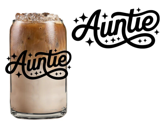 Auntie Glass Libbey cup 16 oz.