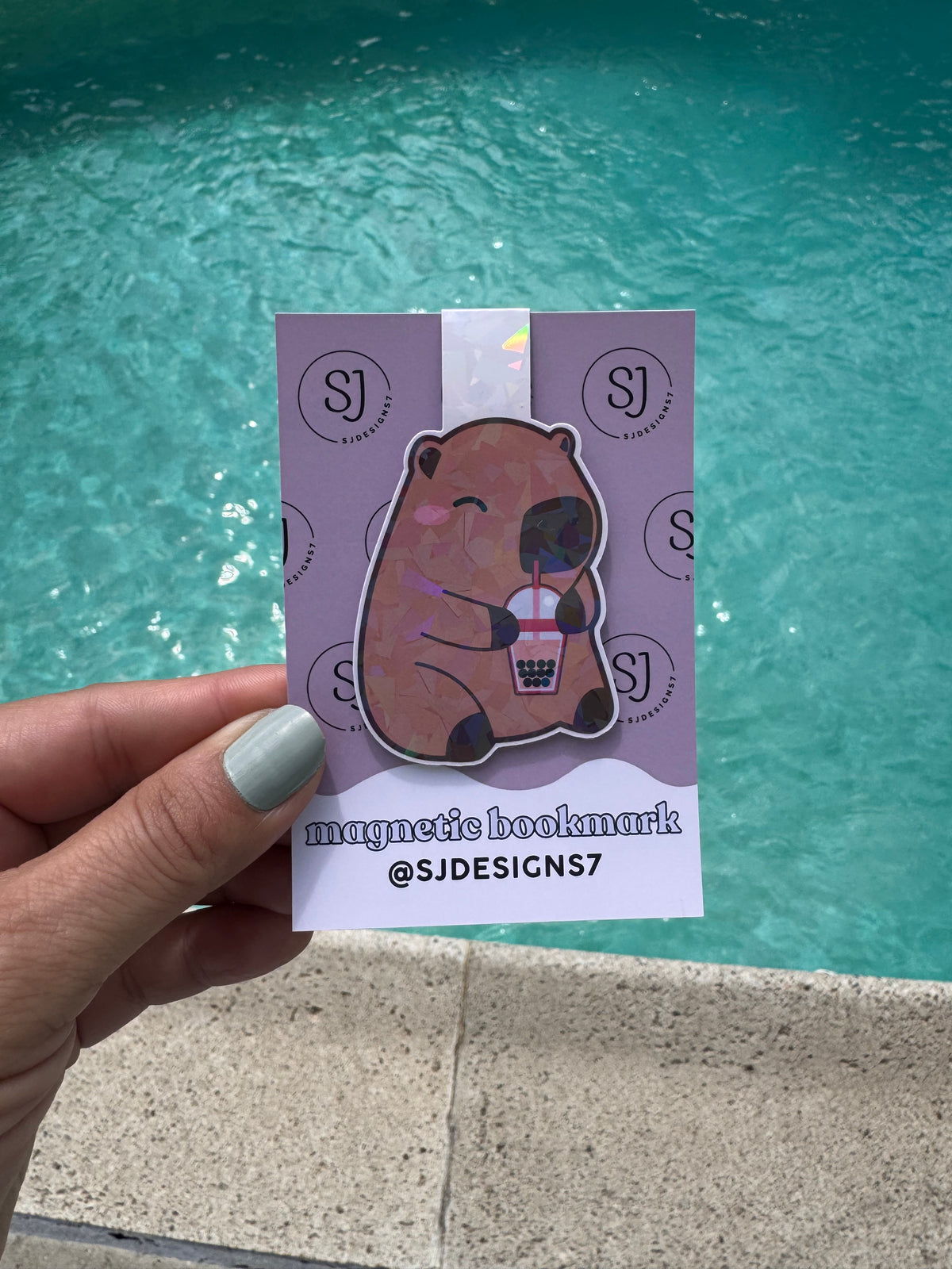 CAPYBARA BOOKMARK