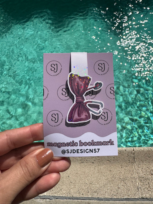 NURSE BOW BOOKMARK
