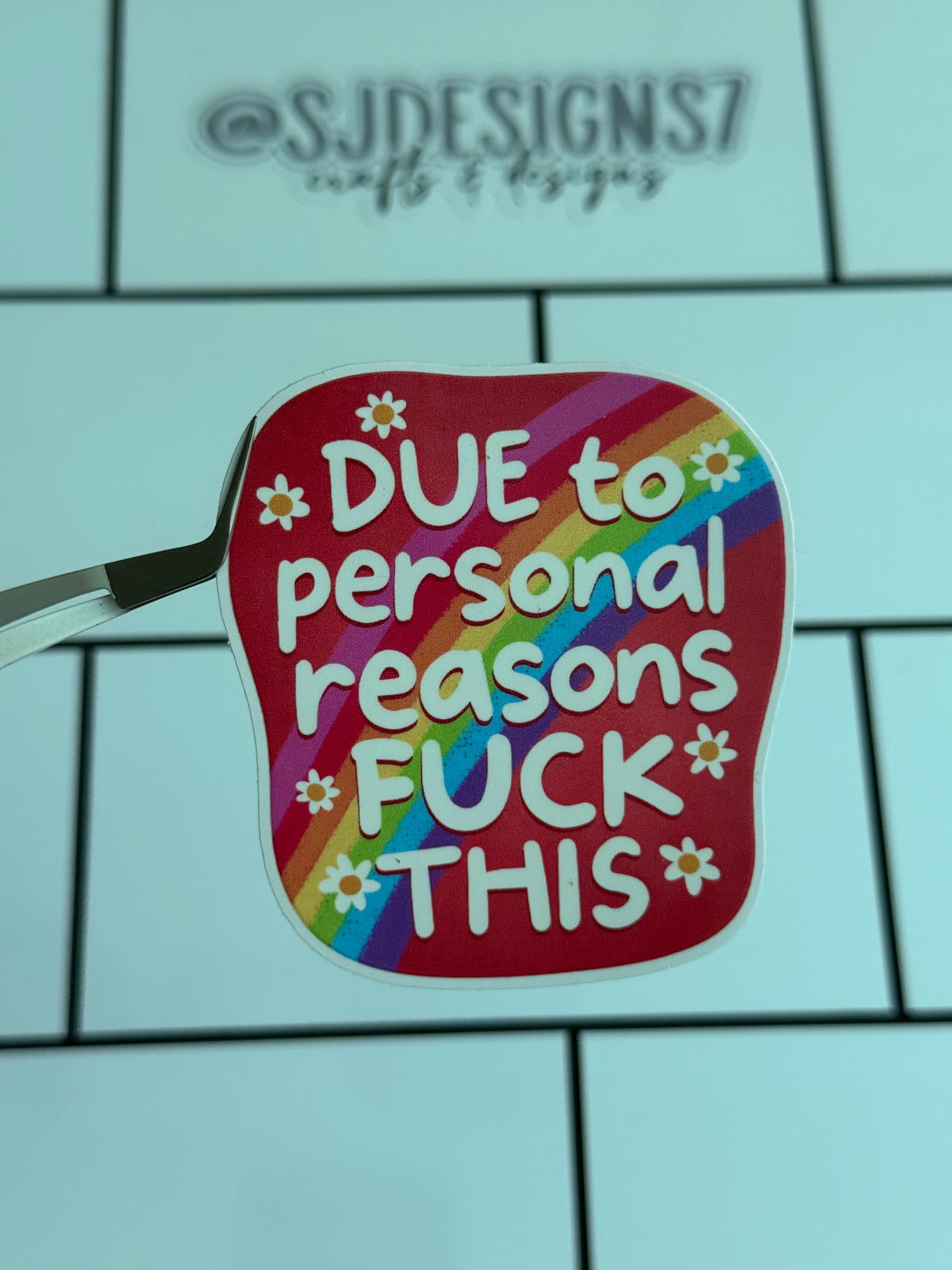 DUE TO PERSONAL REASONS FUCK THIS