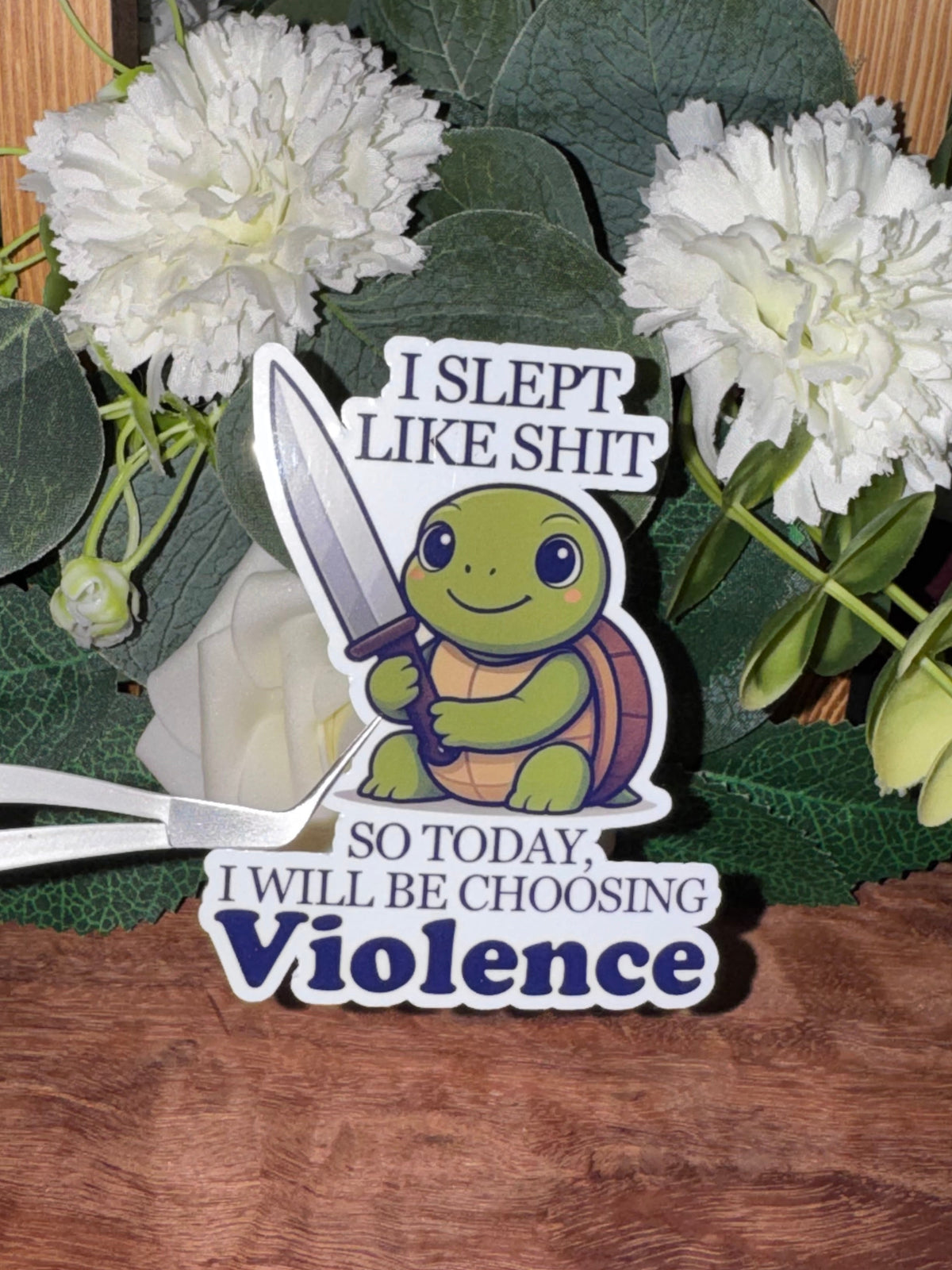 I SLEPT LIKE SHIT
