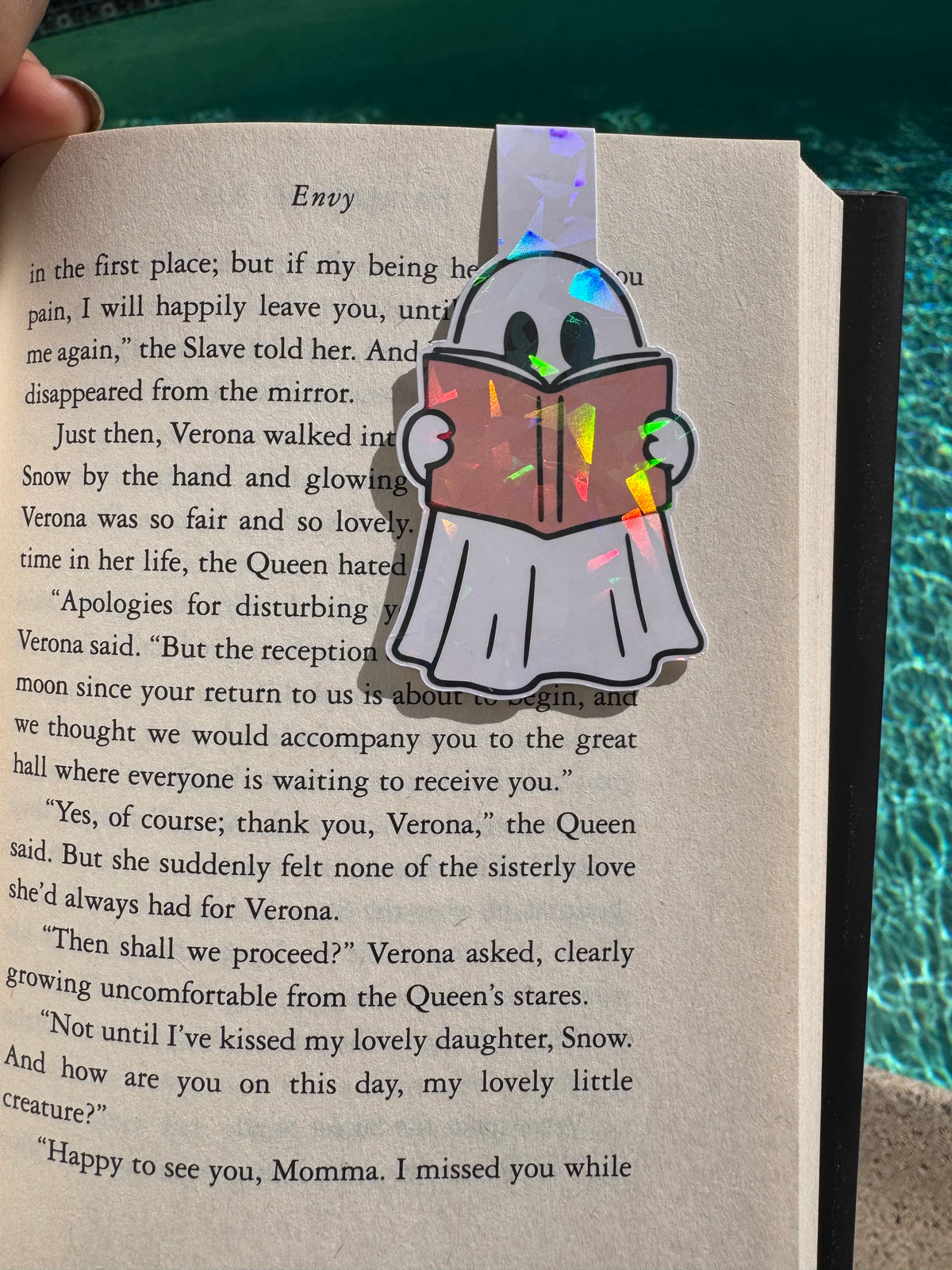 GHOST READING BOOKMARK