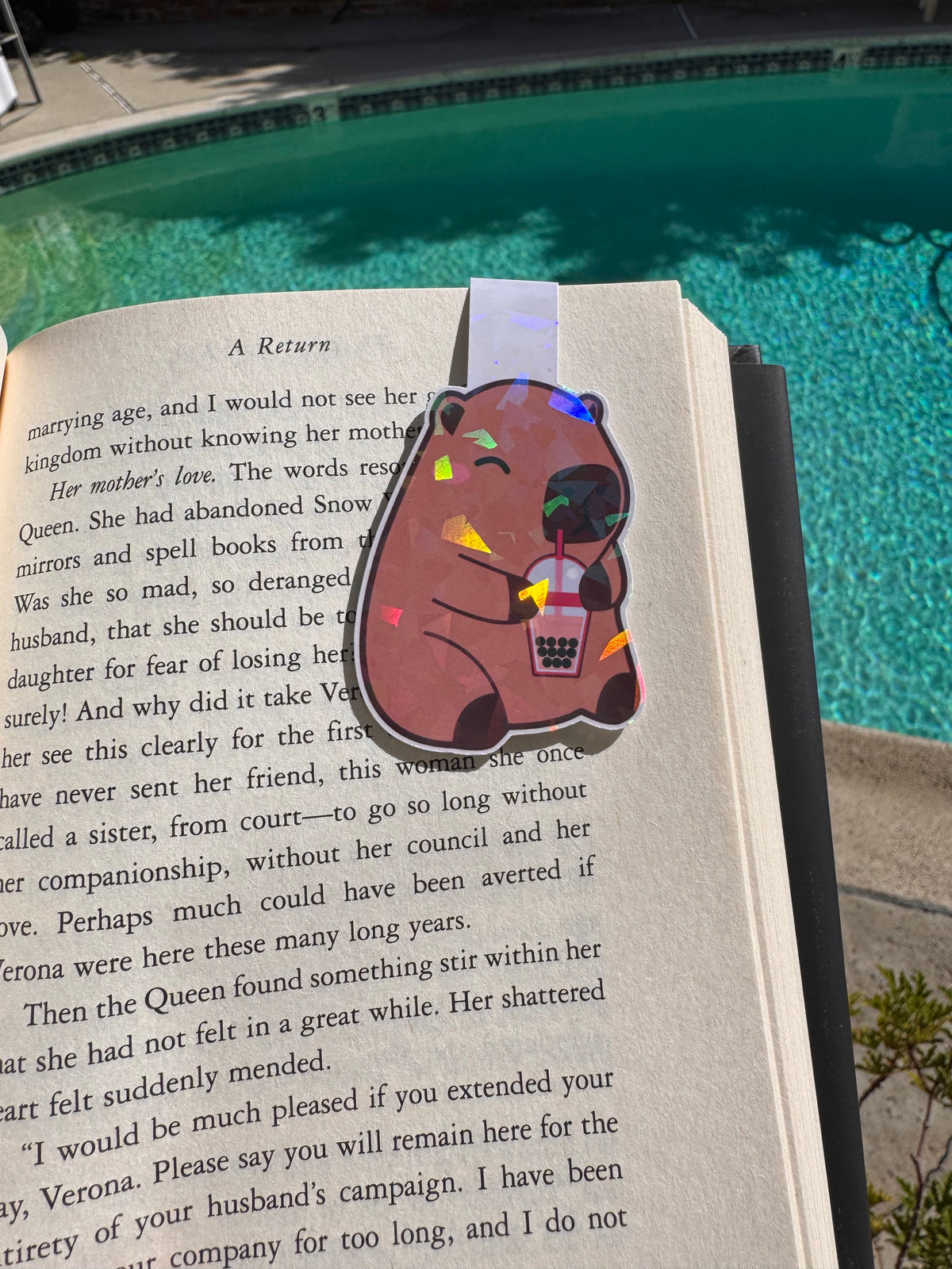 CAPYBARA BOOKMARK