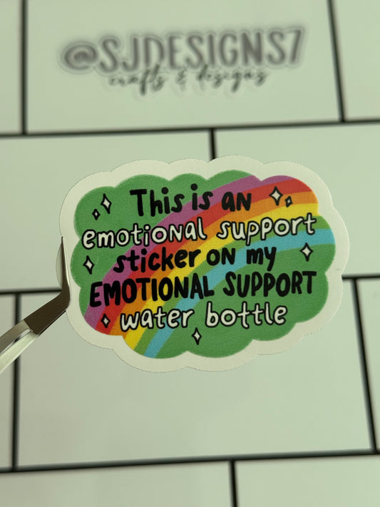 EMOTIONAL SUPPORT STICKER