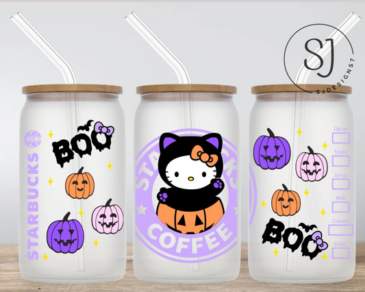 HK Boo Acrylic Libbey cup 16 oz.