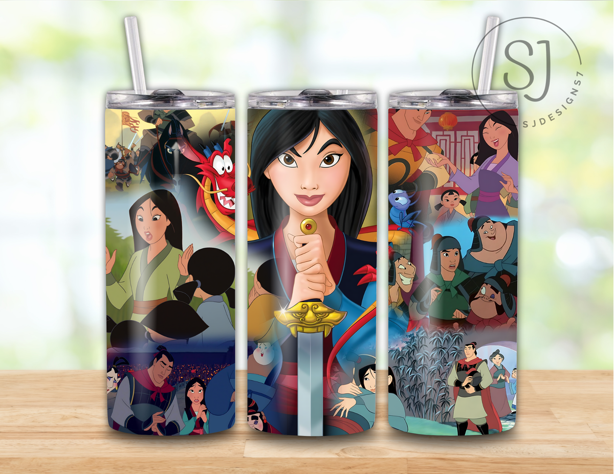 Princess Collage 20 oz.