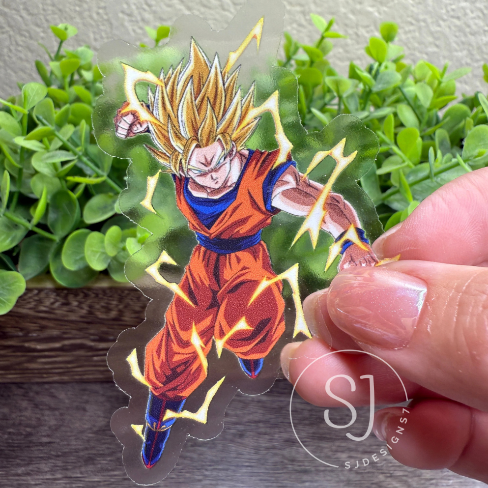 DRAGON CLEAR STICKER